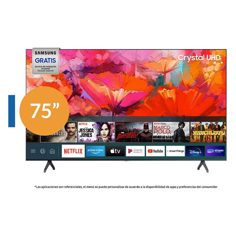 Led Samsung TU6900 / 75''/ Crystal Ultra Hd 4K / Smart Tv image number 0.0