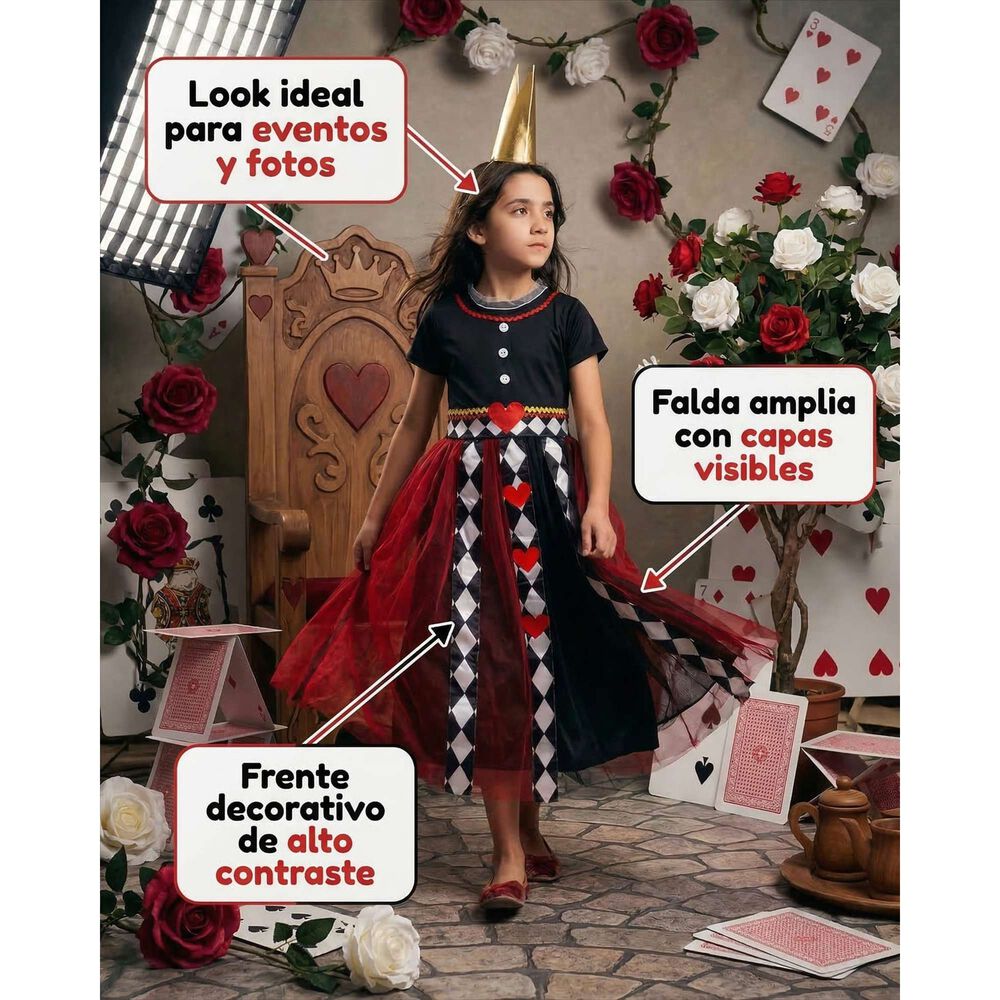 Disfraces Personajes De Cuentos Infantiles Ni&ntilde;as Alicia image number 32.0