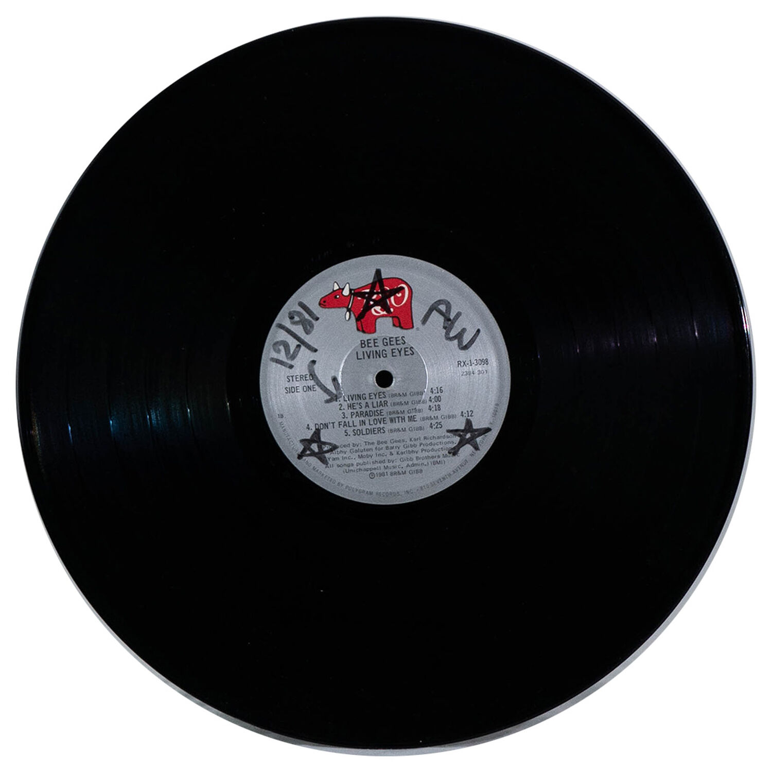 Bee Gees - Living Eyes | Vinilo Usado image number 2.0