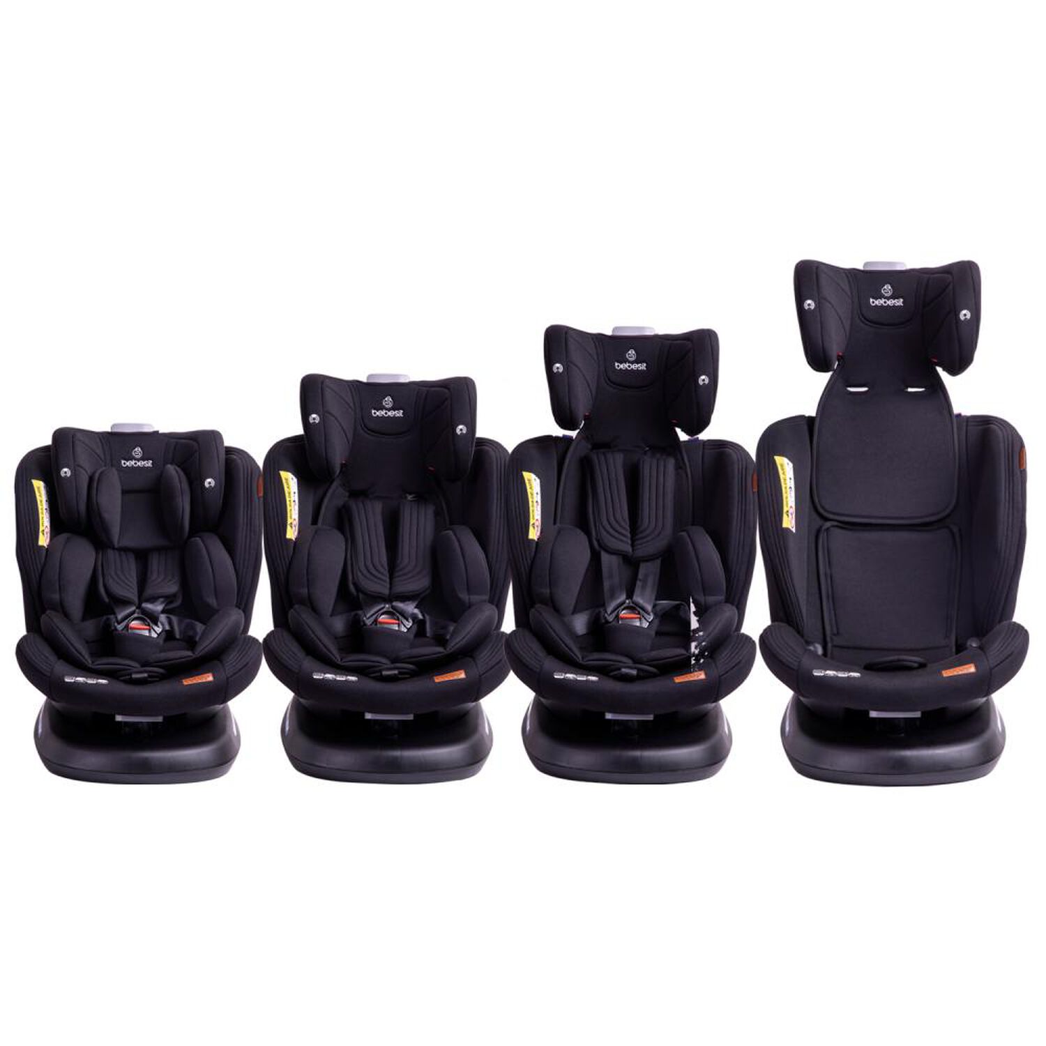 Silla De Auto Bebesit Convertible Isofix Supra 360&ordm; Premium Negro image number 6.0