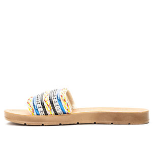 Sandalia Mujer Azul Peace Chancleta