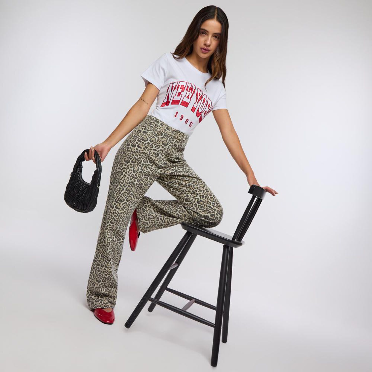 Jeans Tiro Medio Slouchy Mujer Freedom image number 1.0