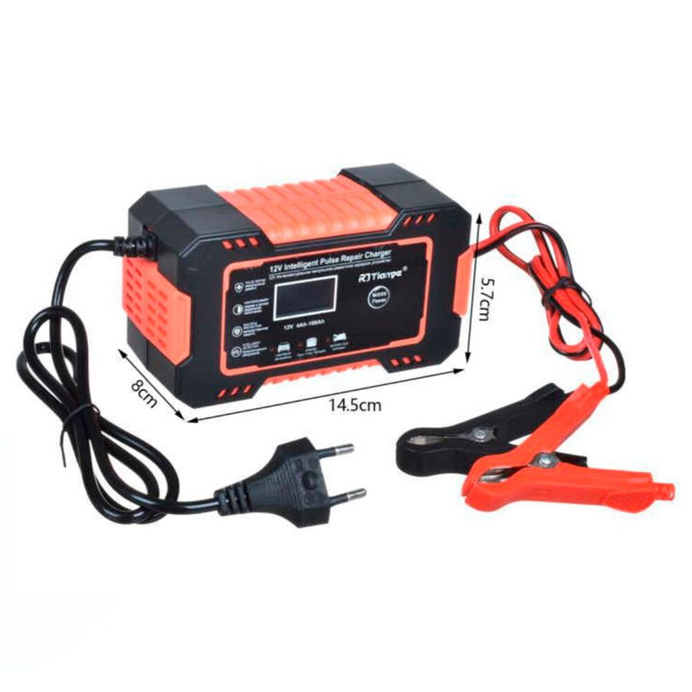 Cargador De Bater&iacute;as Inteligente Para Autom&oacute;vil 12v 6a image number 3.0