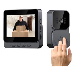 Timbre Inal&aacute;mbrico Con Pantalla Lcd 4.3 Y C&aacute;mara Hd 1080p