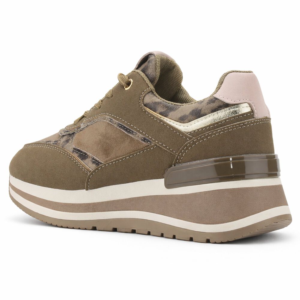 Zapatilla Caf&eacute; Mujer Urbano Chalada Jetur image number 3.0