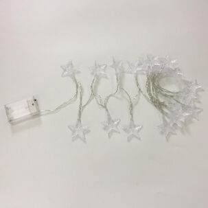 Luces De Navidad Casaideal Star Blanco 20 Piezas