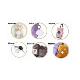 Pack 2 Localizador Rastreador Inteligente Tipo Tag Bluetooth