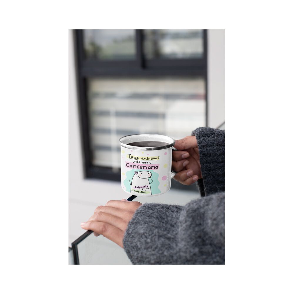 Taza Enlozada Lechera Cancer Regalo Para Canceriana Zodiaco image number 3.0