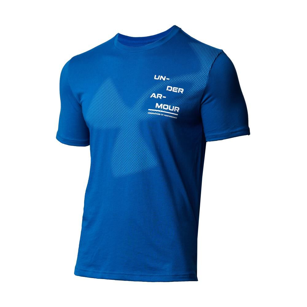 POLERA UNDER ARMOUR HOMBRE LEFT CHEST PURPLE