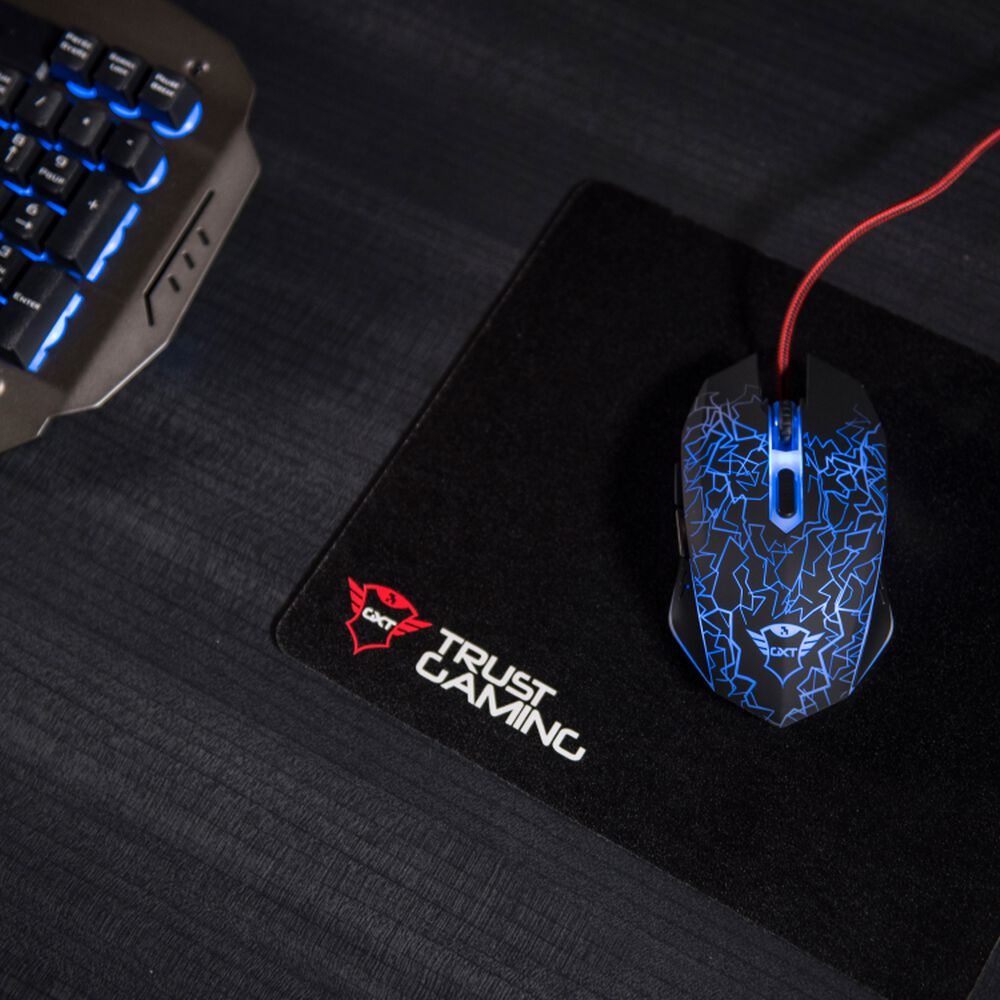 Mouse Gamer Ambidiestro Trust Gxt 105 Izza Full Retroiluminado image number 6.0