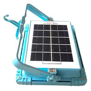 Lamapara Linterna Panel Solar Led Recargable 16 Celdas