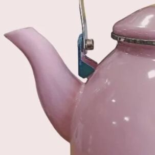 Tetera Enlozada 2.5 Lts Rosado