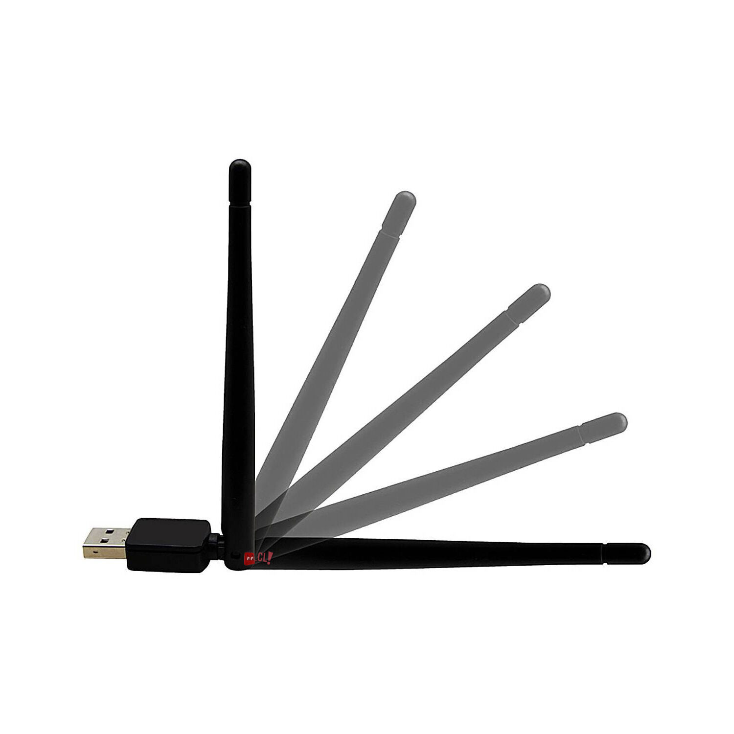 Adaptador Antena Usb Wifi 150mbps - Ps image number 1.0