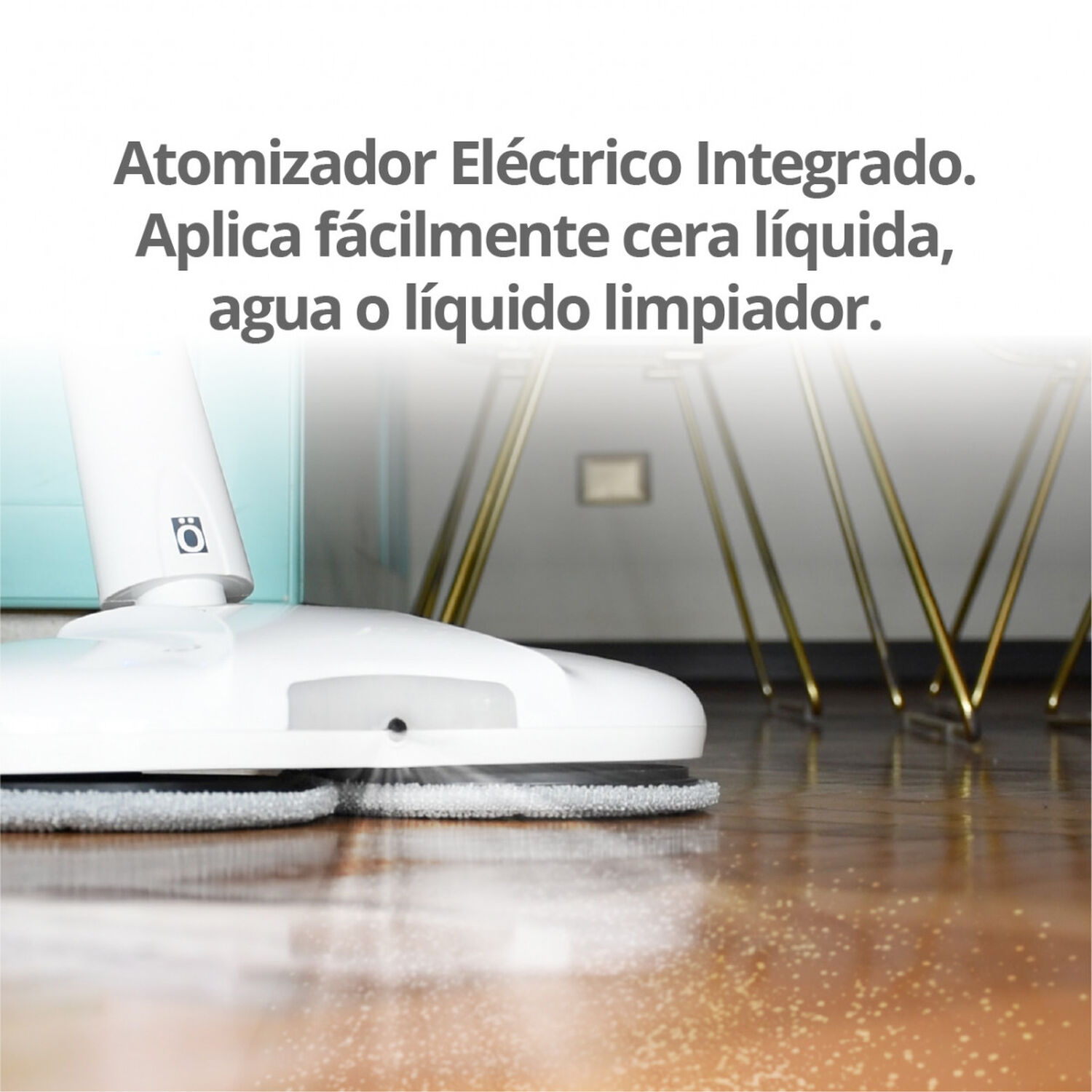 Enceradora, Pulidora Y Mopa Inal&aacute;mbrica Thor Spin Bot 4x image number 2.0