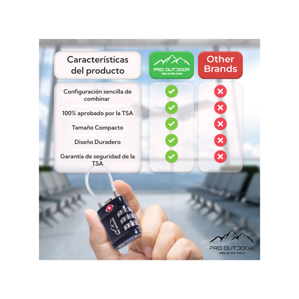 Candados Con Clave Pro Outdoor image number 4.0