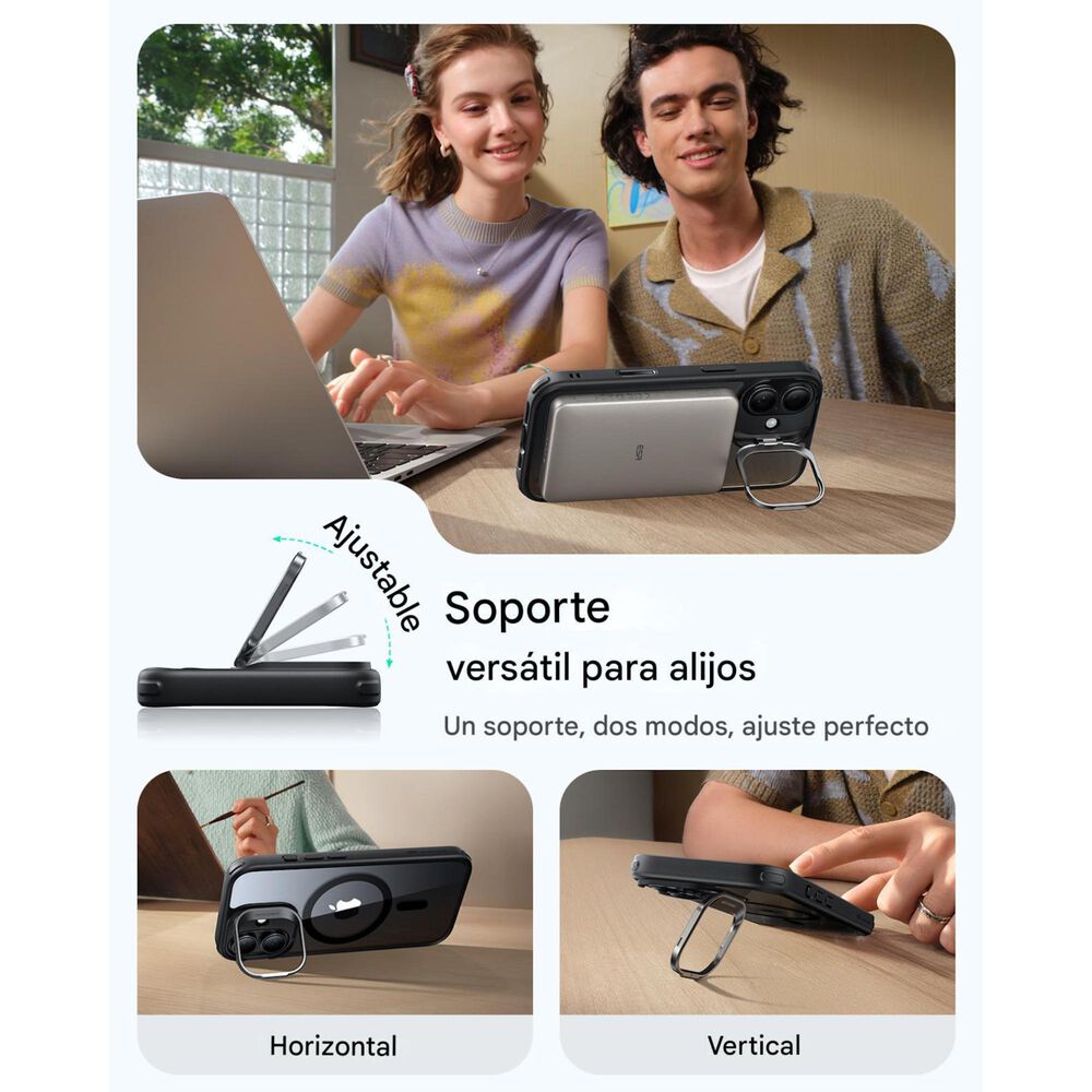 Para Iphone 17 - Carcasa Magsafe Con Soporte image number 4.0