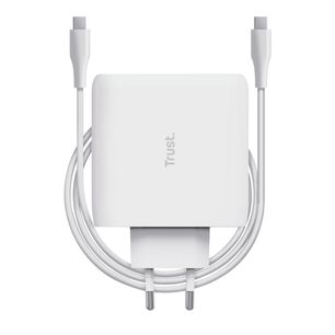 Cargador Trust Universal Usb-c 65w / 3a + Cable C/c De 2mts