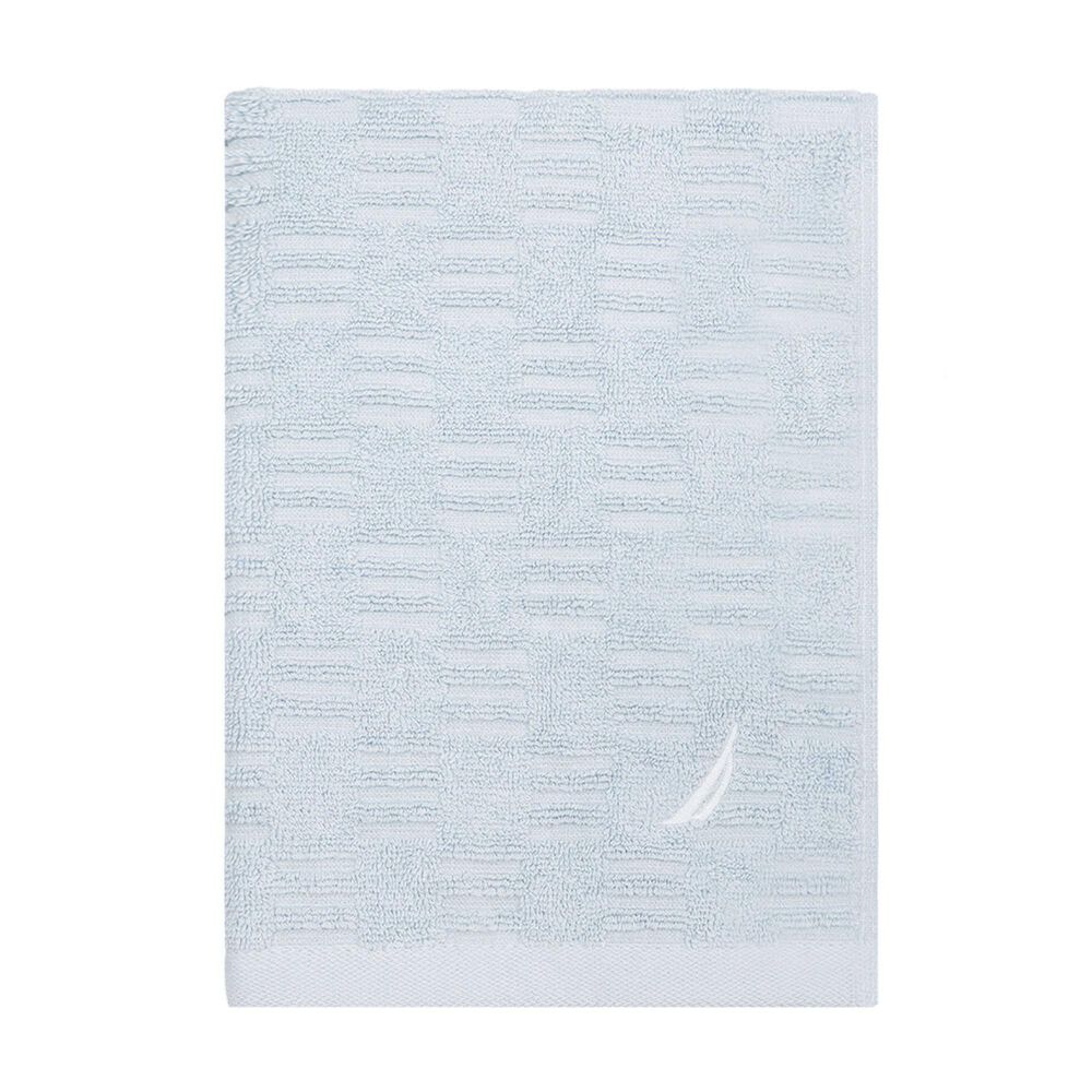 Toalla De Cara Savoy Nautica 100% Algod&oacute;n 30x50cm Hipoalerg&eacute;nica Celeste image number 4.0