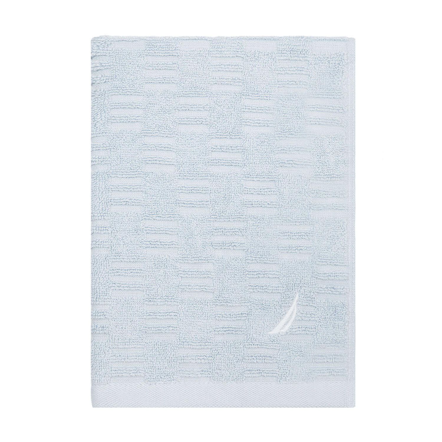 Toalla De Cara Savoy Nautica 100% Algod&oacute;n 30x50cm Hipoalerg&eacute;nica Celeste image number 4.0