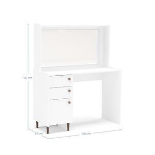 Tocador Vekkahome Luisian / 1 Puerta / 2 Cajones