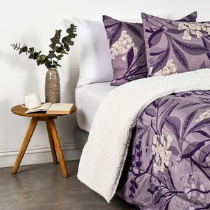 Plum&oacute;n Sherpa American Family Lavanda / 2 Plazas