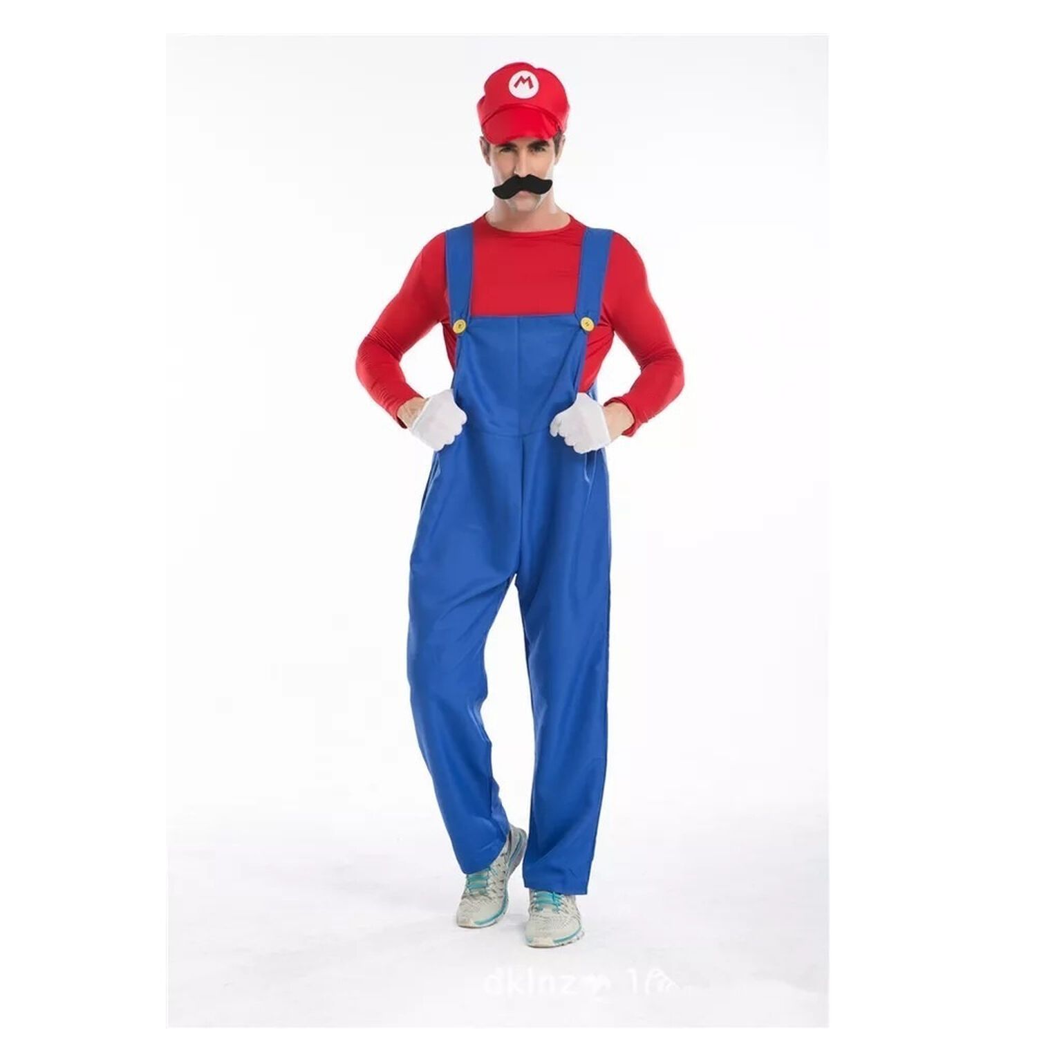 Disfraz De Mario Bross Para Hombre image number 0.0