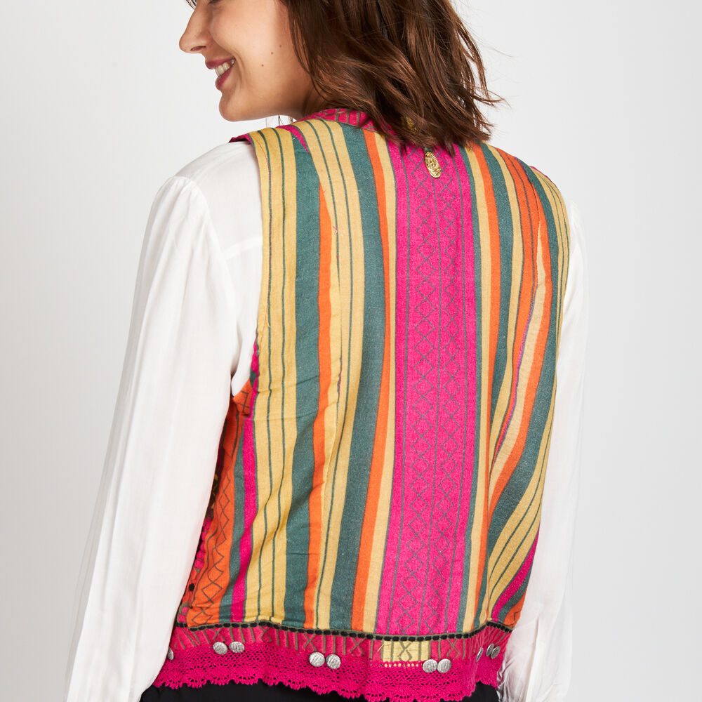 Chaleco Rapsodia Simha Nash Crudo image number 2.0