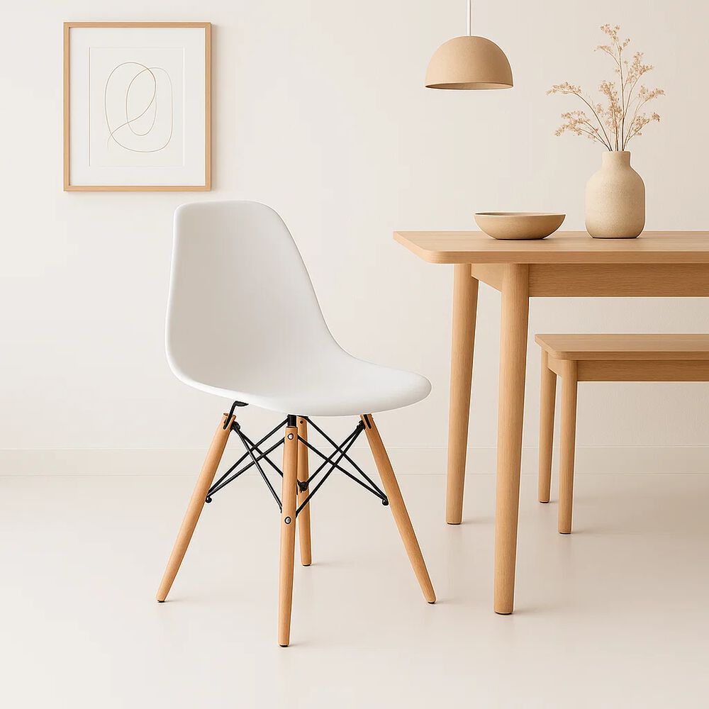 Silla Eames - Blanca image number 1.0