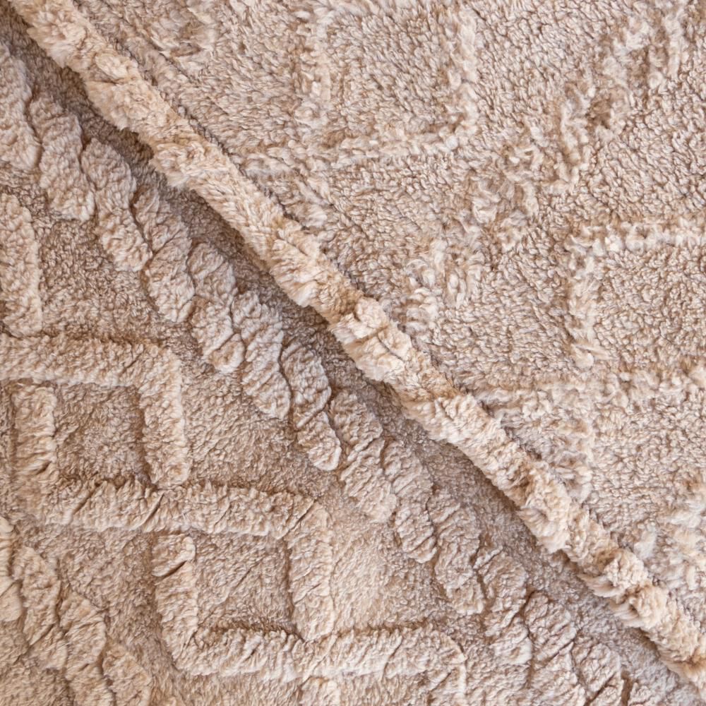 Frazada Sherpa Azhome Jacquard / 1.5 Plazas image number 2.0