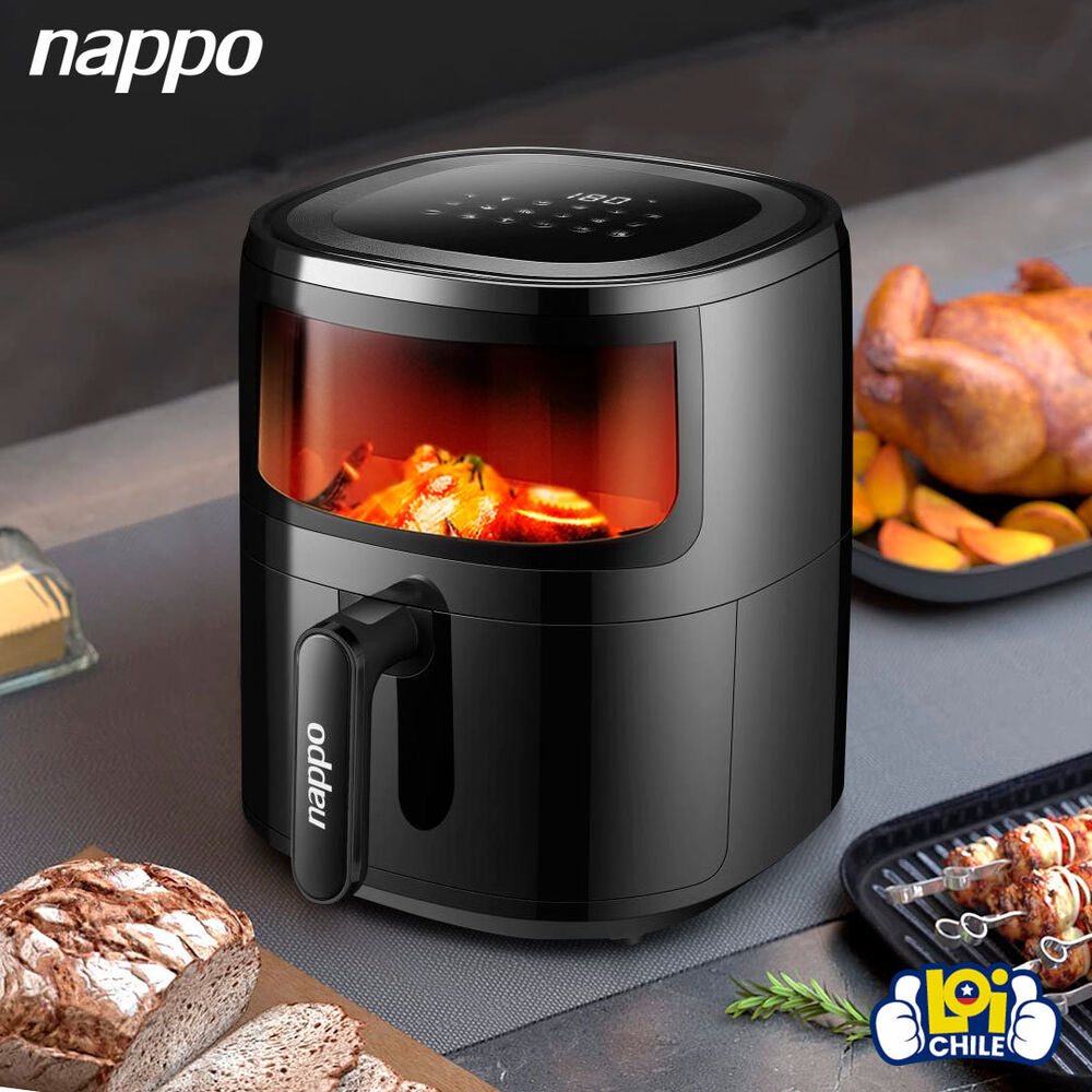 Freidora De Aire Digital Nappo 5.7 Litros Visor Luz 1500w image number 3.0
