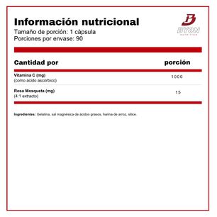 Vitamina C 1000 Mg 90 C&aacute;psulas