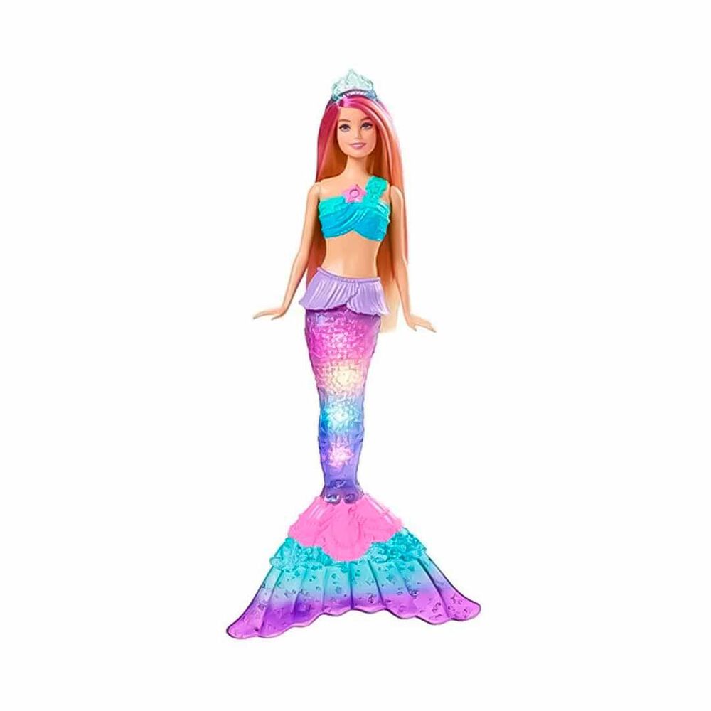 Muñeca Barbie Sirena Dreamtopia con Luces Brillantes