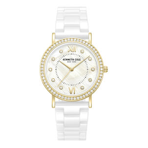 Reloj Kenneth Cole Kcwlg0062801 Blanco