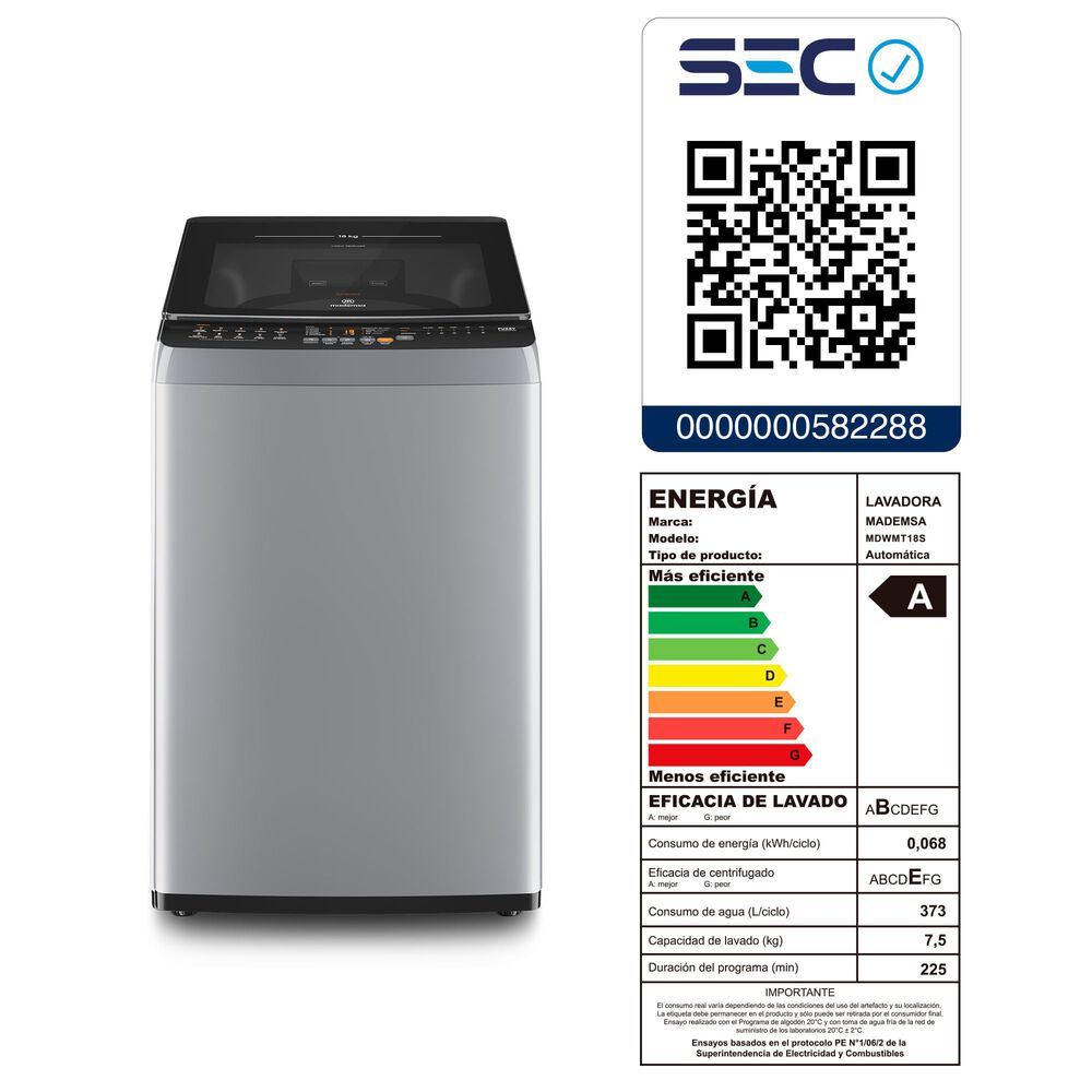 Lavadora Autom&aacute;tica 18kg Carga Superior Mdwmt18s Silver image number 10.0