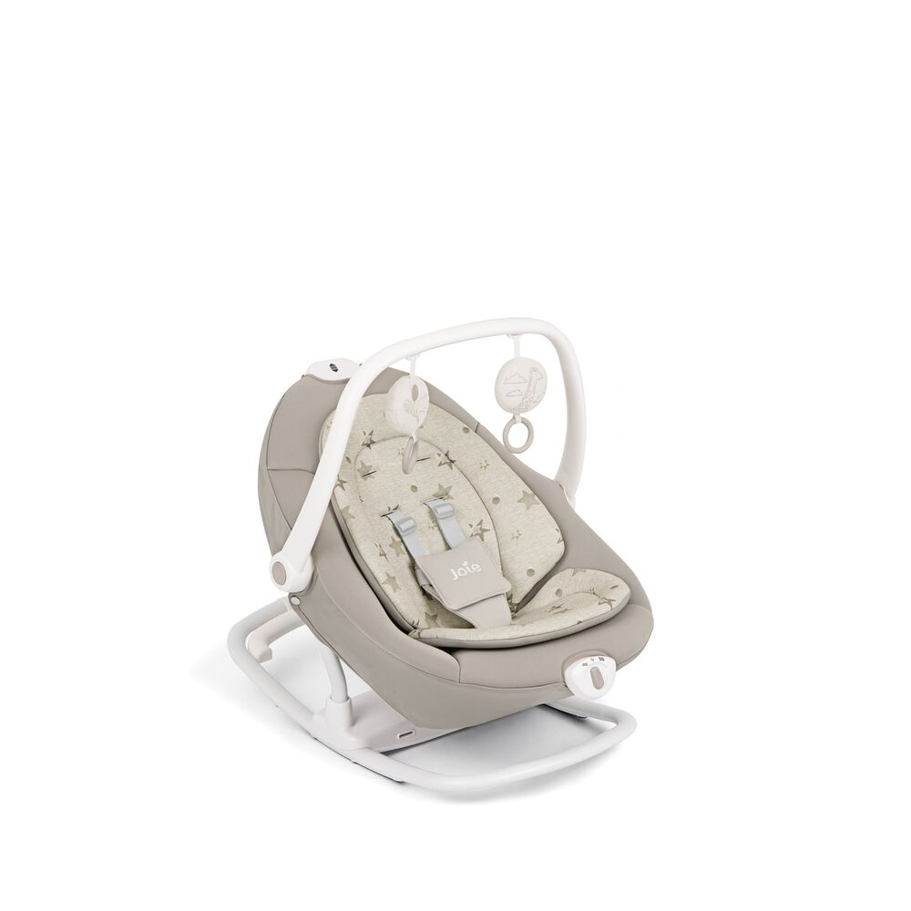 Silla Nido Mecedora Balanc&iacute;n Electr&oacute;nica Sansa 2in1 Cosmo Tan image number 1.0