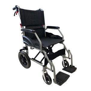 Silla De Ruedas De Traslado Geriátrica Ultra Liviana