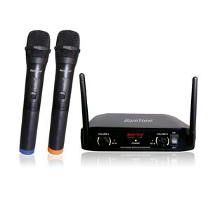 Microfono Inalambrico De Mano Doble Profesional Baretone