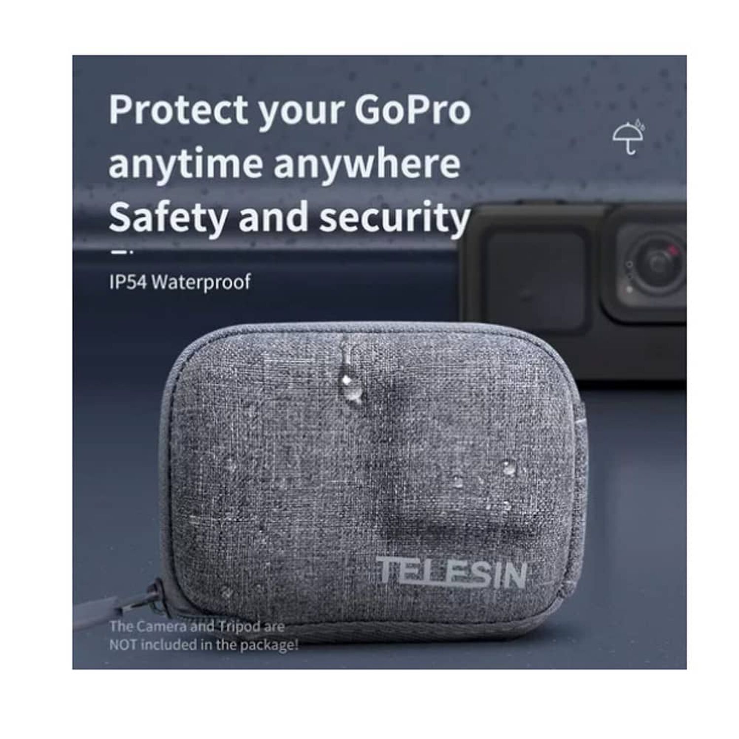 Estuche Antigolpe Portable Para Gopro Hero 12 11 10 Telesin image number 7.0