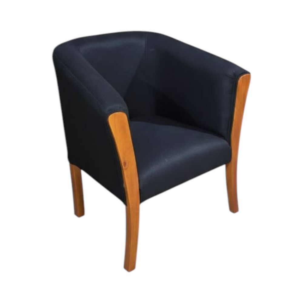 Sitial En Lino Negro image number 2.0