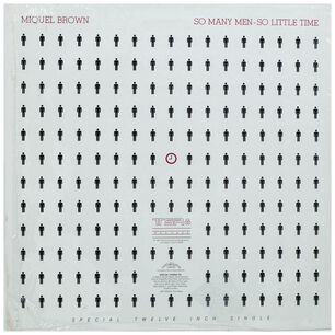 Miquel Brown - So Many Men-so Little Time | 12" Maxi Single Vinilo Usado