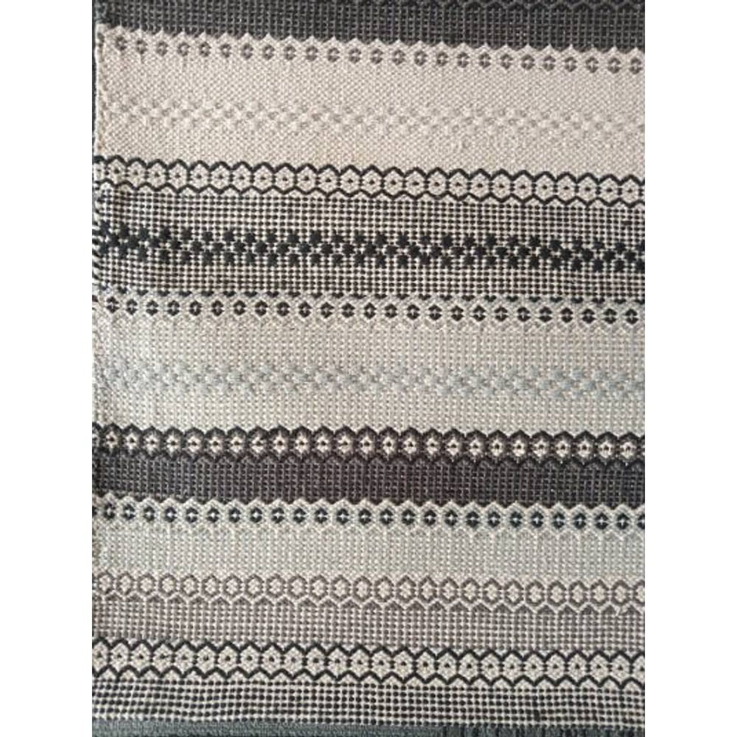 Alfombra Kelim Grande Gris/negro image number 0.0