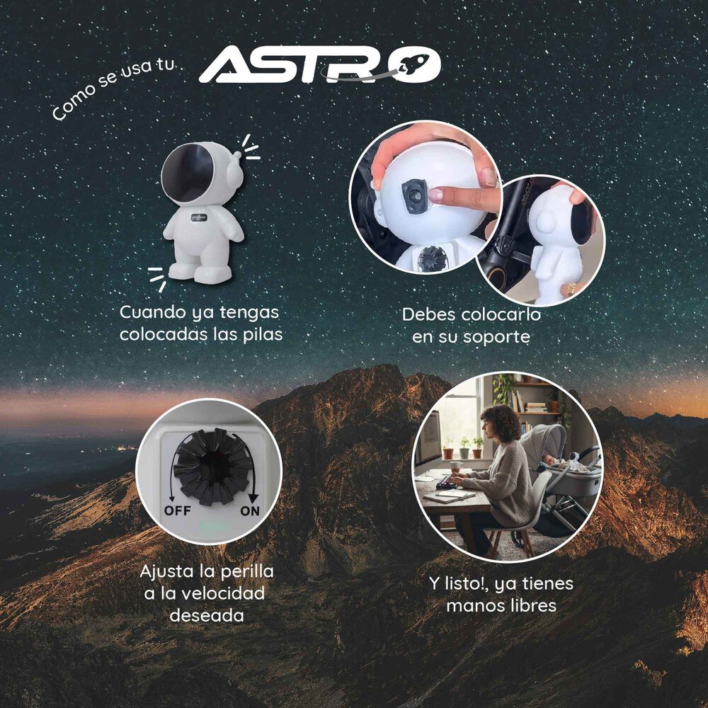 Mecedora Astro Para Coches, Bouncers Y Cunas Bebes image number 7.0