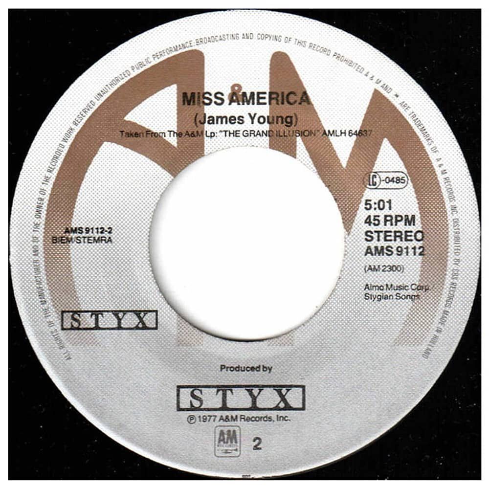 Styx - The Best Of Times| 7'' Single Vinilo Usado image number 3.0