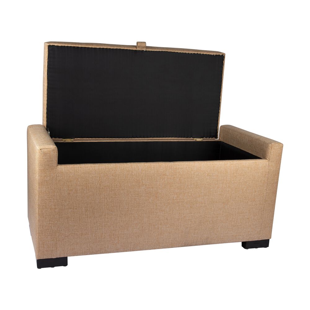Banqueta Con Baúl Leyzy Beige Delta 40x55x105 Cm Máxima Design image number 2.0