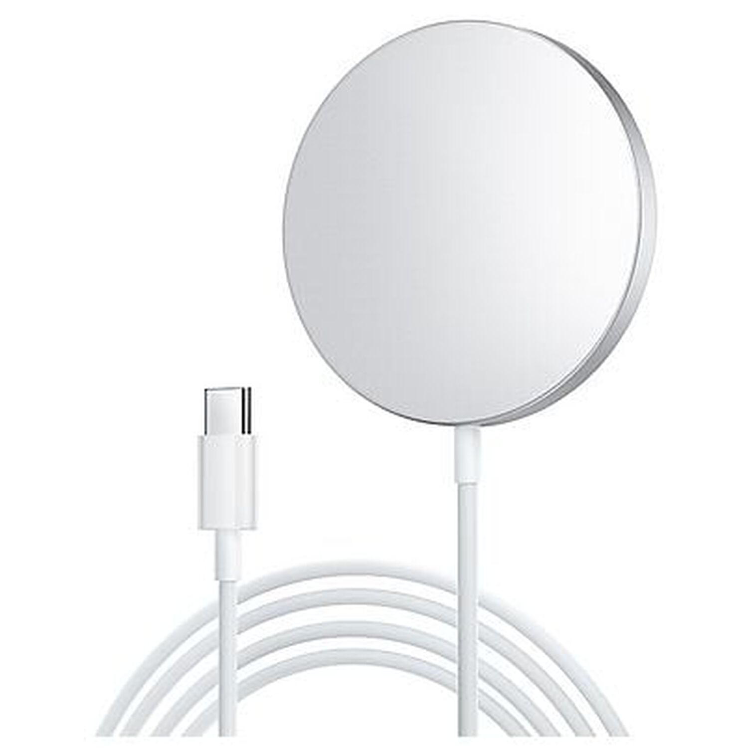 Cargador De Celular Inalambrico Tipo C Metal Magnetico Carga Rapida 3a 30w Smartphone Android Para Iphone Pared image number 6.0