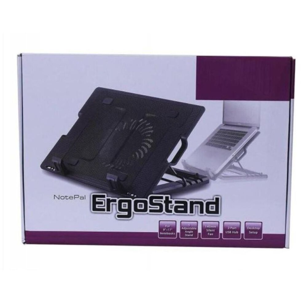 Ventilador Notebook Gamer N18 Con Luz Led Altura Ajustable image number 4.0