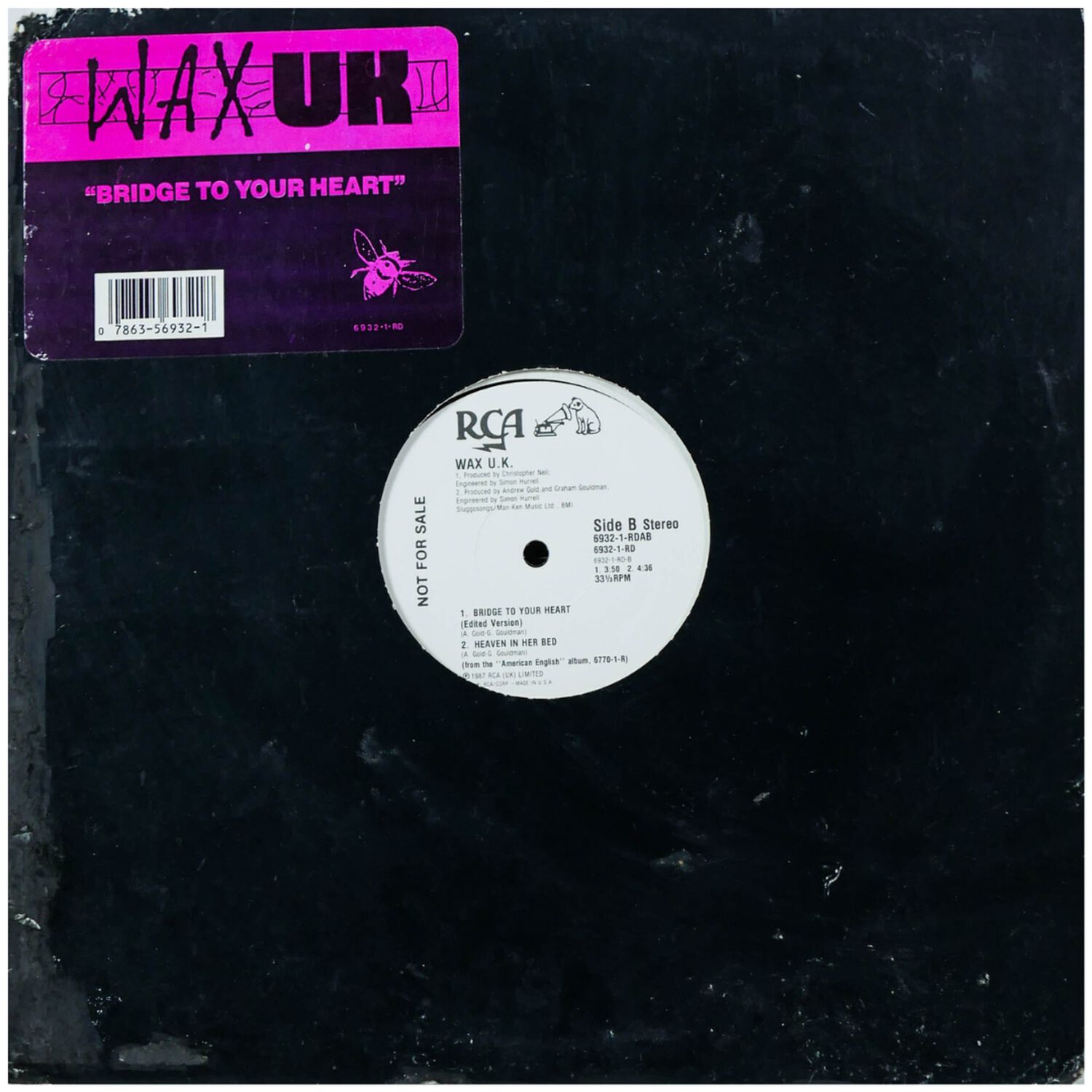 Wax - Bridge To Your Heart | 12" Maxi Single Usado image number 0.0
