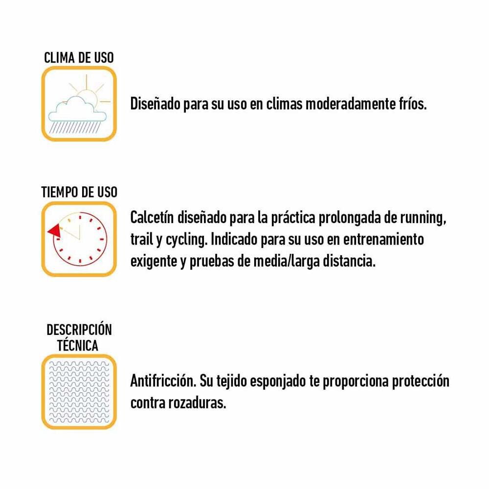 Calcetines Ciclismo Funstep Medios Xl ( 44-47) / 1 Par image number 1.0
