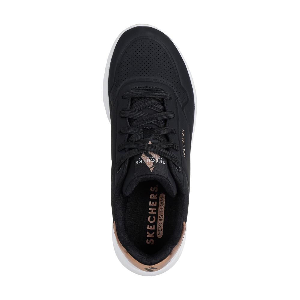 Zapatilla Urbana Mujer Skechers Uno Lite - Shimmer Along Blk image number 1.0