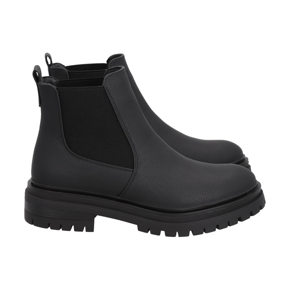 Botin Casual Mujer Negro Plataforma Urban Police image number 2.0